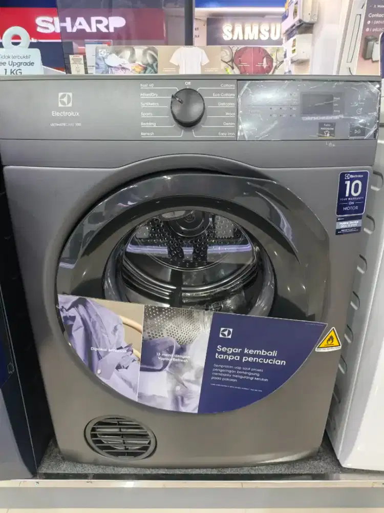 PROMO KREDIT MESIN CUCI ELECTROLUX TANPA DP! BUNGA 0% FREE 1 CICILAN