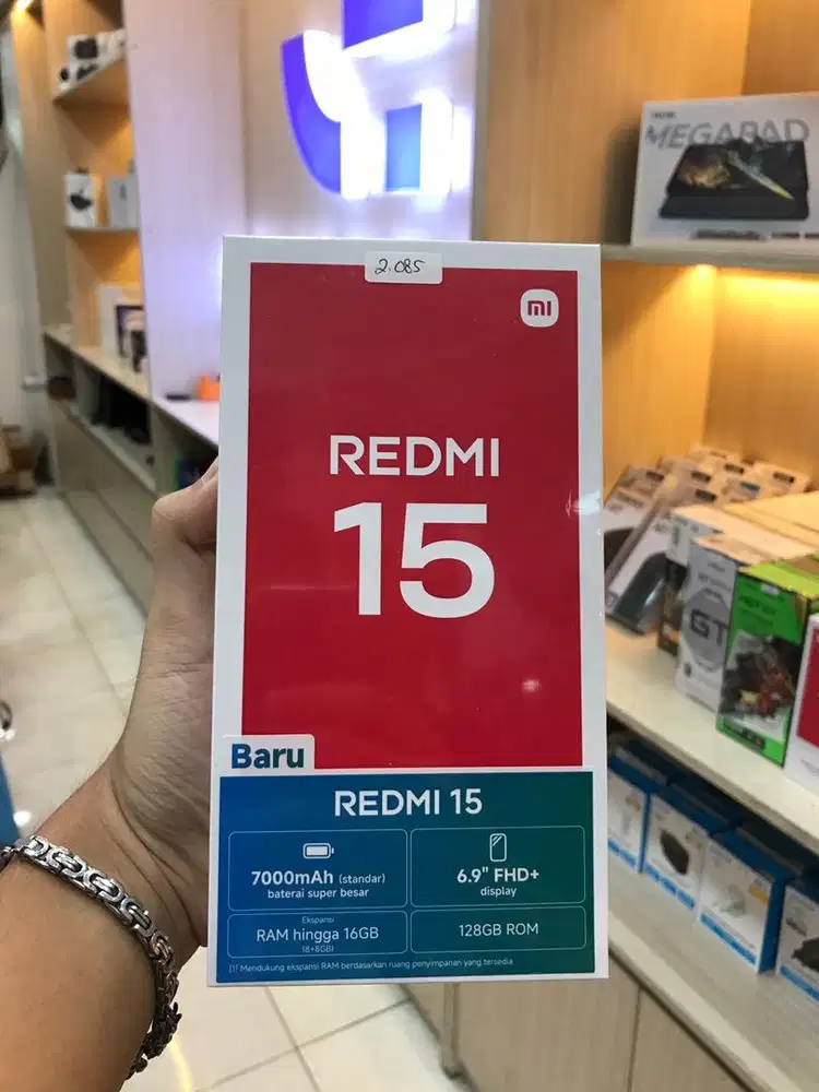REDMI 15 NEW BERGARANSI