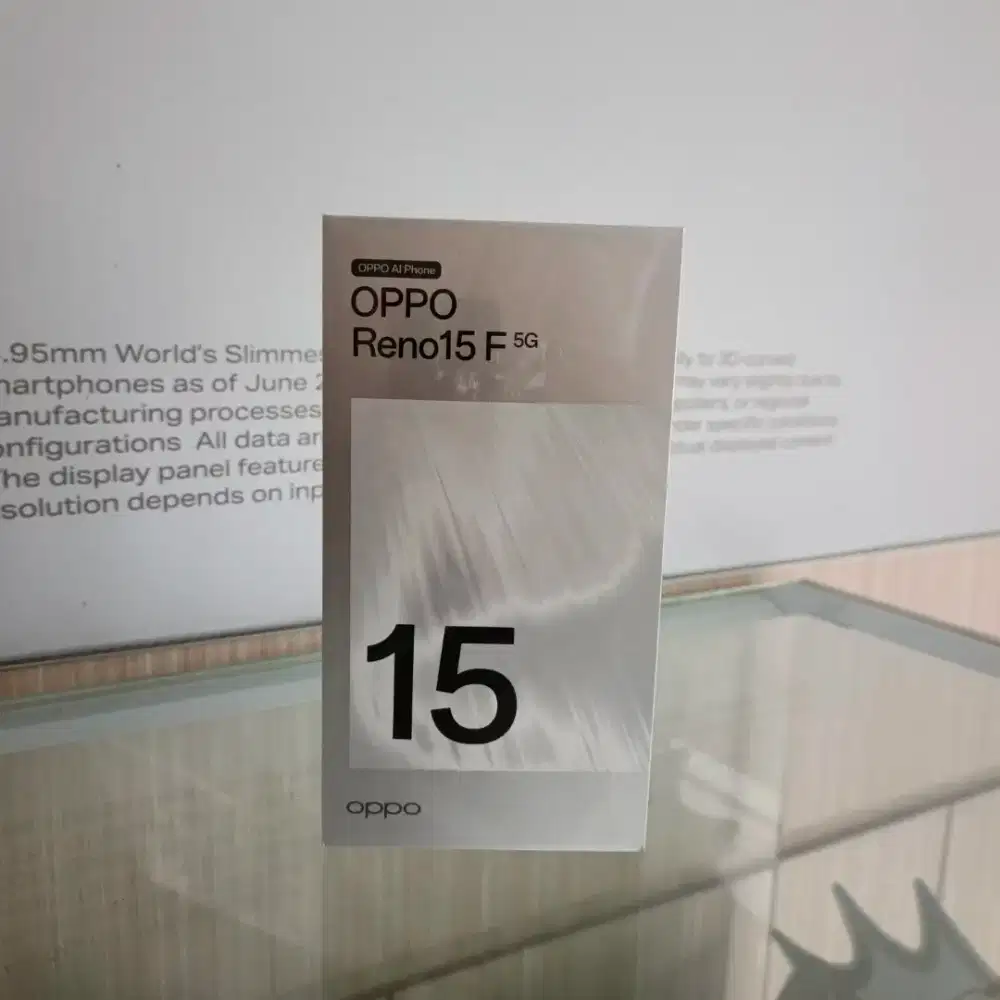 OPPO Reno15F 5G 12/256 Termurah Garansi Resmi