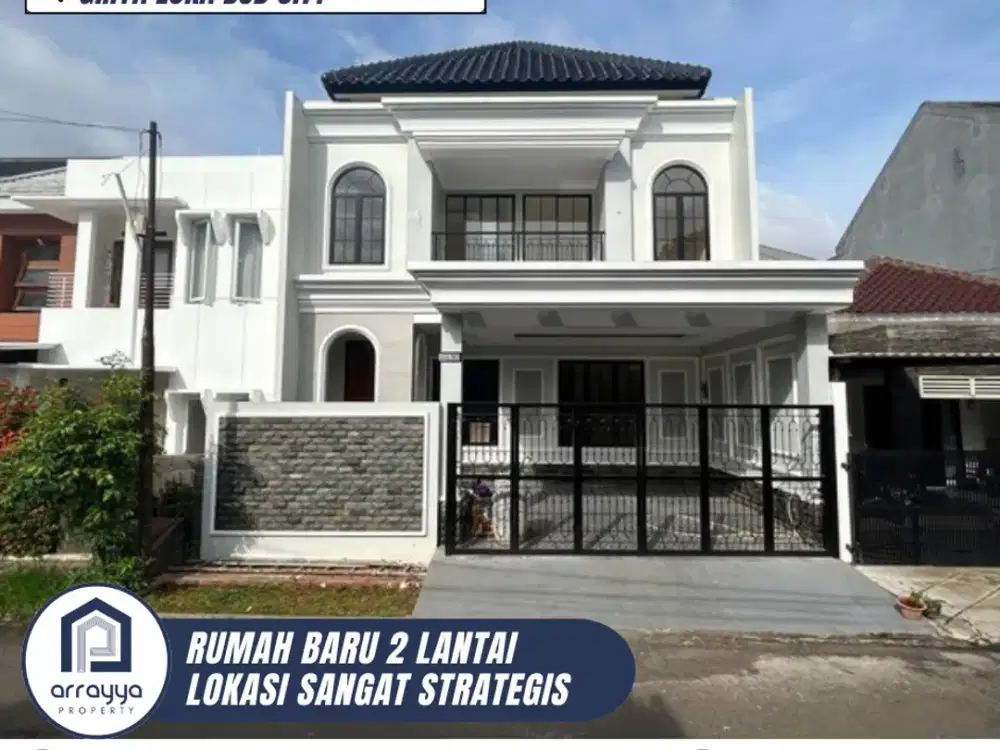 RUMAH CANTIK DAN NYAMAN SIAP HUNI 2 LANTAI DI GRIYA LOKA BSD (MRB64)