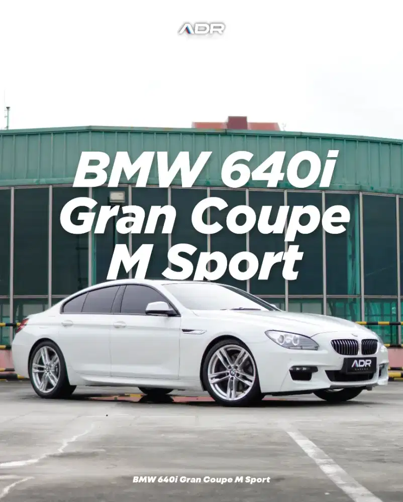 BMW 640i Gran Coupe F06 M Sport 2013