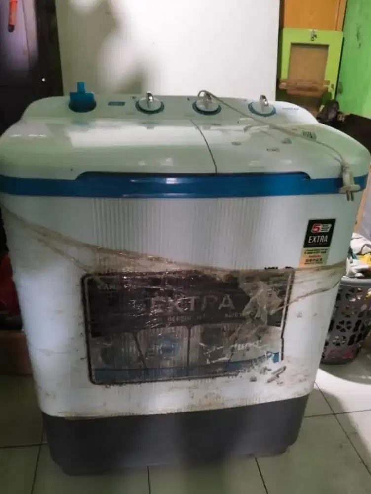 BU , MESIN CUCI SANKEN PEMAKAIAN 1 TAHUN