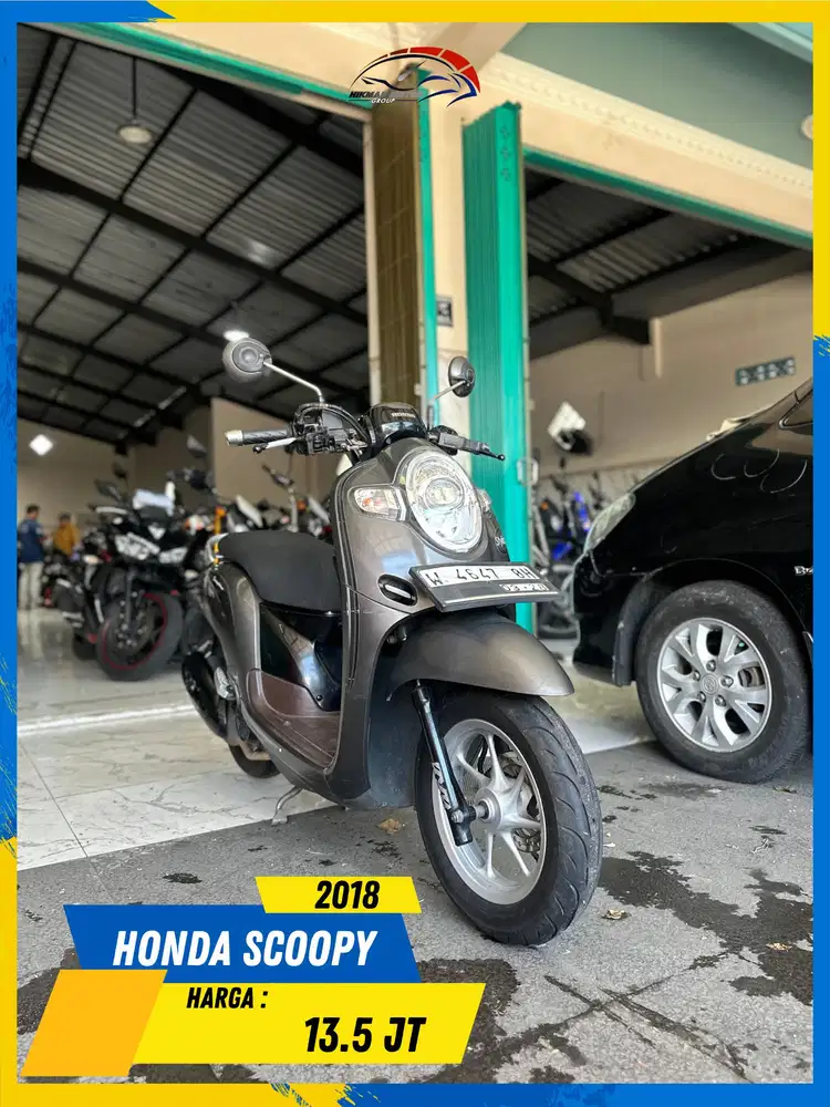 HONDA SCOOPY 2018 MANTAP GASS MASZEHH HIKMAH MOTOR KEPUH