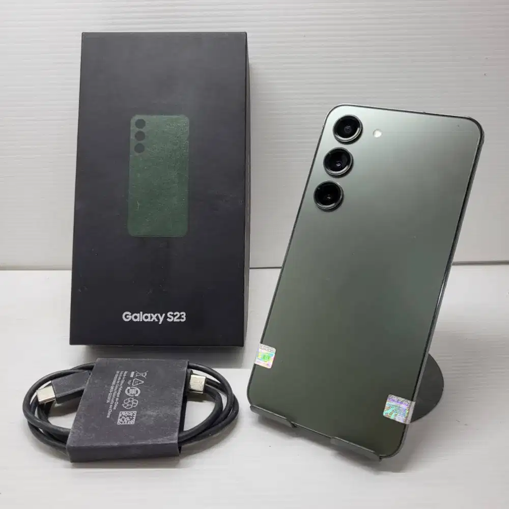 MULUS FULLSET  SAMSUNG GALAXY S23 5G 8/256 EX SEIN GREEN MULUS  NO MIN