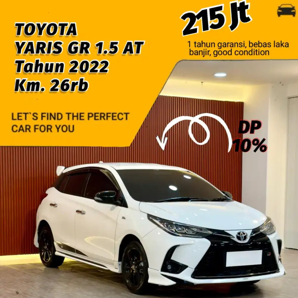 Toyota Yaris GR Sport 1.5 AT Tahun 2022