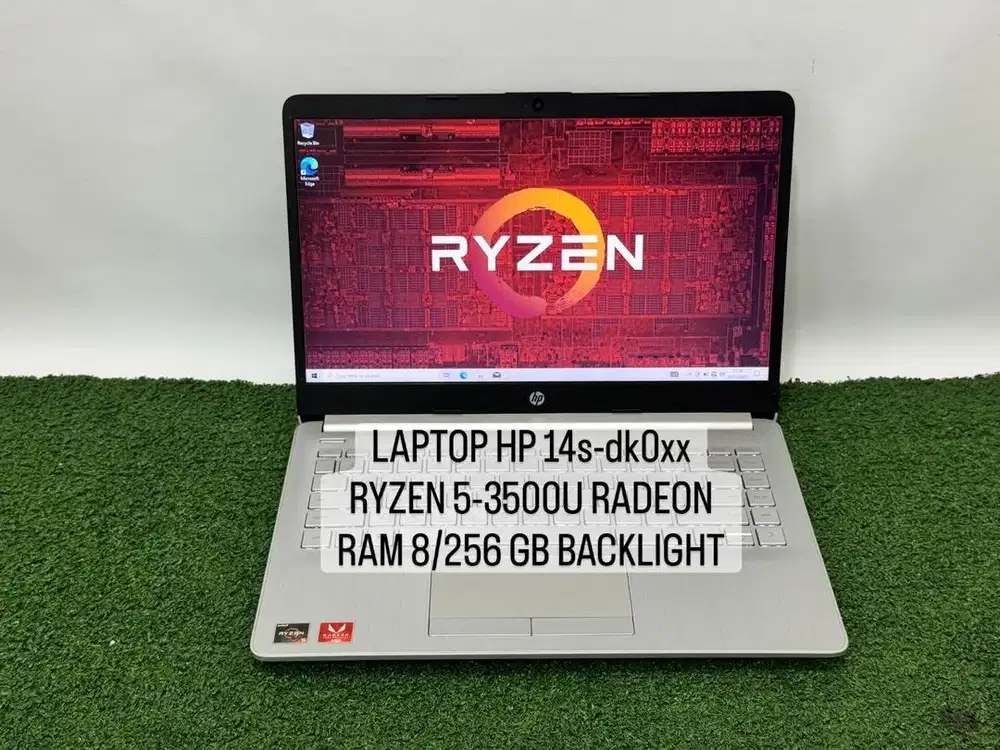 LAPTOP HP 14-s DK0XX RYZEN 5-3500U 8/256 GB BACKLIGHT