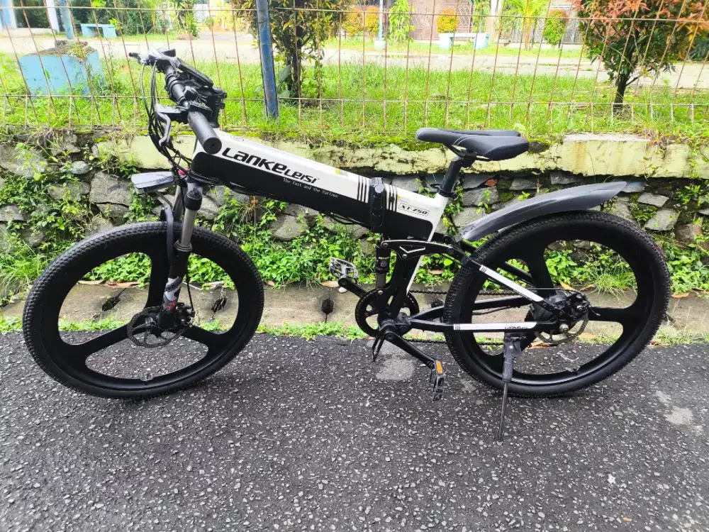 Sepeda e-bike elektrik Lankeleisi XT-750 normal siap gowes gass poll