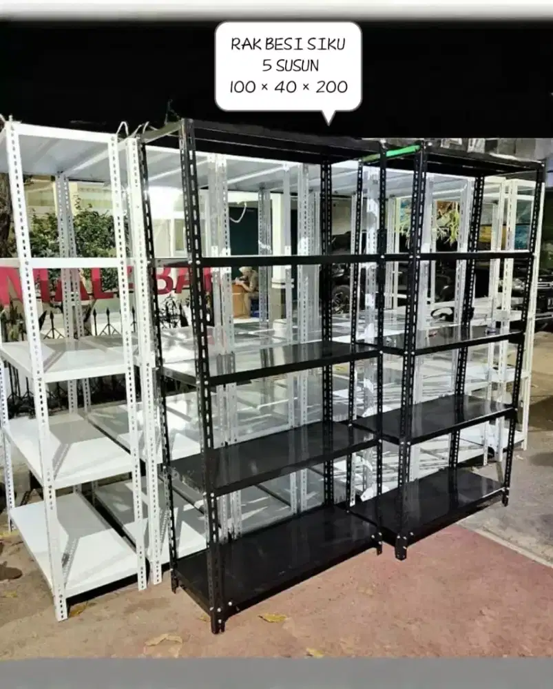 RAK BESI MURAH 5 SUSUN