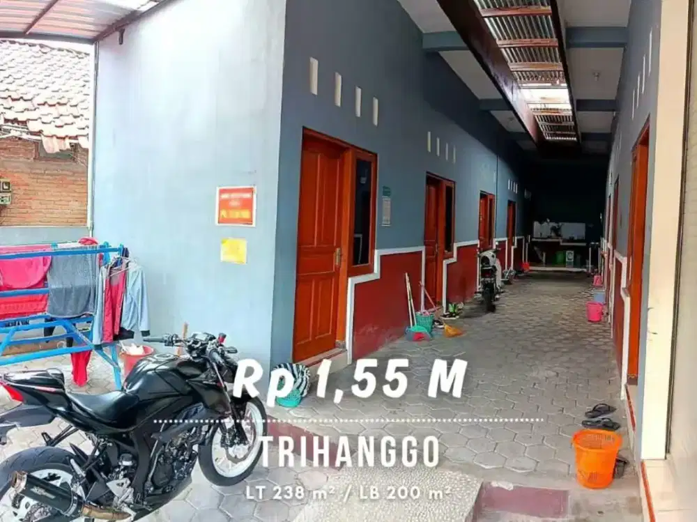 Dijual Kos 10 Kamar dekat Kampus UTY dan RSA UGM