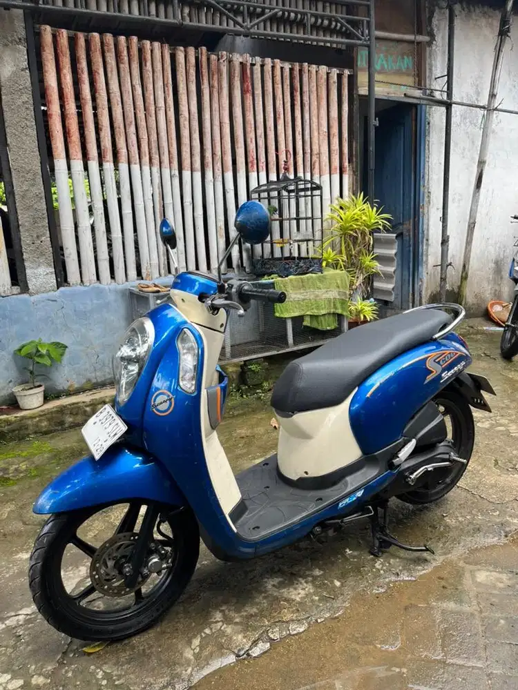 Scoopy 2013 Lengkap plat B selatan