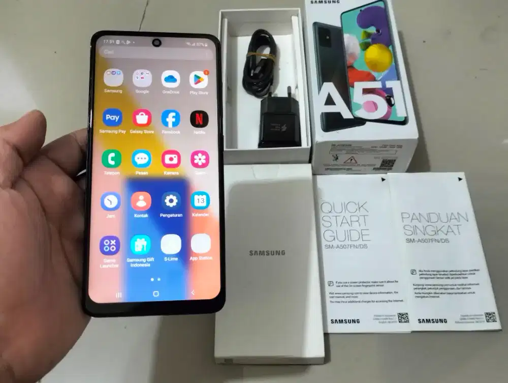 BUTUH UANG SAMSUNG GALAXY A51 RAM 6GB /128GB 4G 6.5in Kamera 48MP NFC
