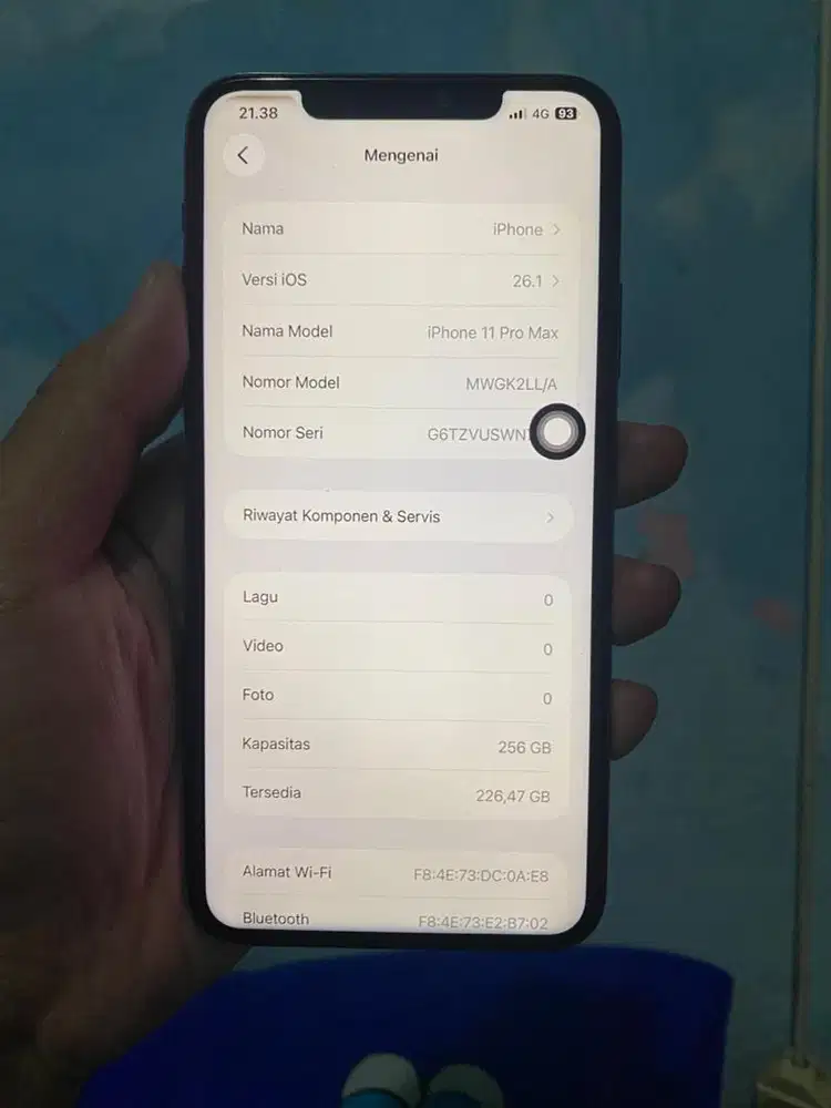 iphone 11 pro max 256