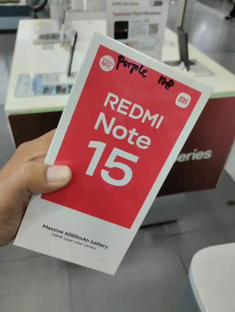 Redmi Note 15 4G tersedia 8/128 dan 8/256