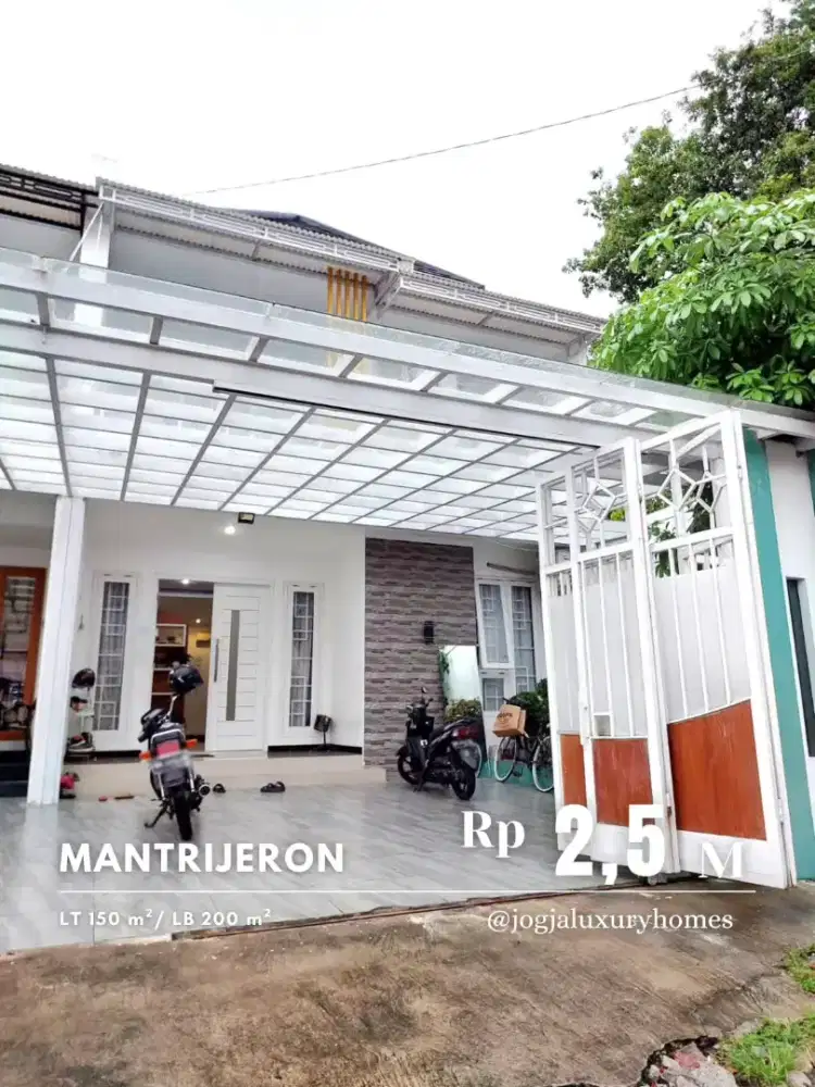 Dijual Rumah Strategis Bonus Furniture di Suryodiningratan