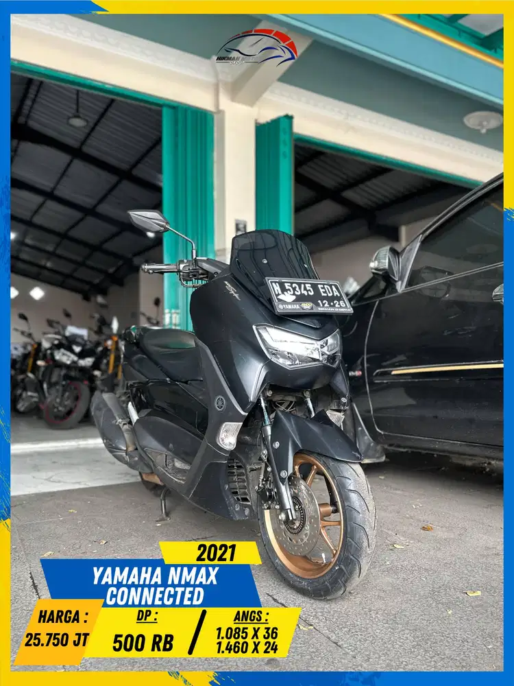 YAMAHA NMAX CONNECTED 2021 MANTAP GASS MASZEHH HIKMAH MOTOR KEPUH
