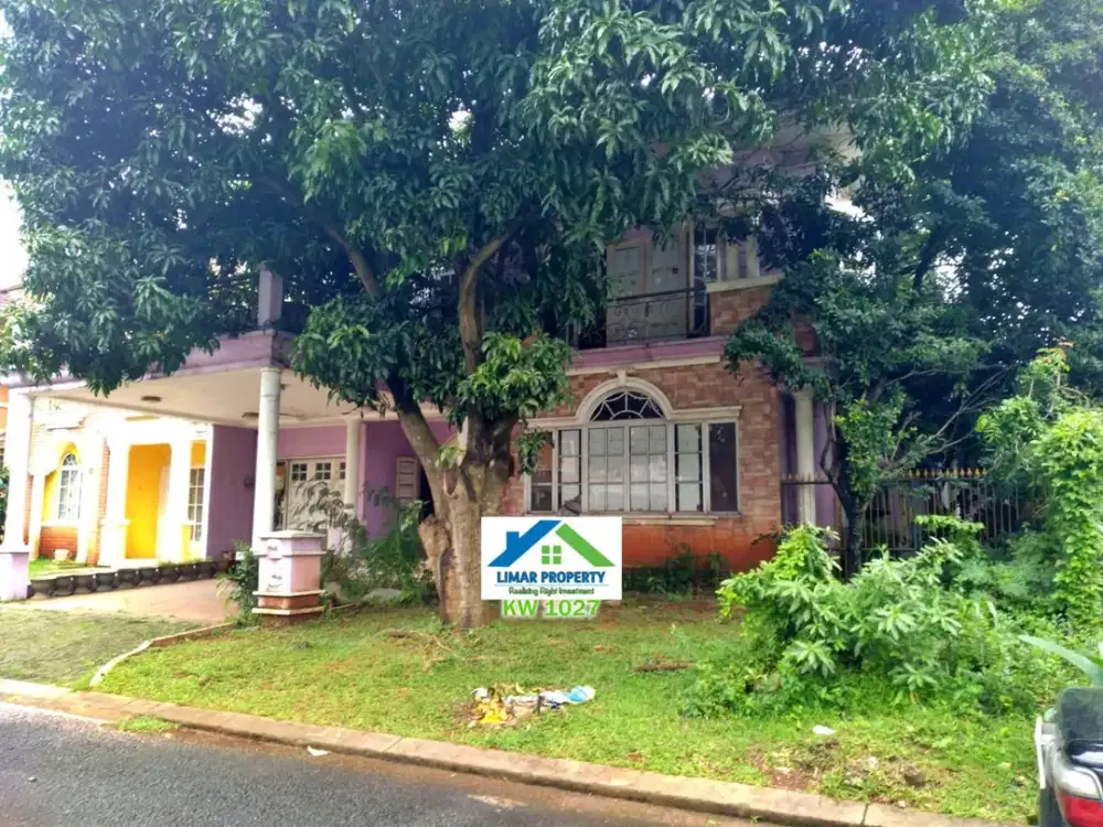 Rumah Luas Harga Bagus di Lokasi Favourite Kota Wisata Cibubur