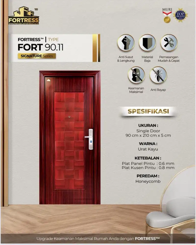 Dijual PINTU BAJA FORTRESS (BARU)