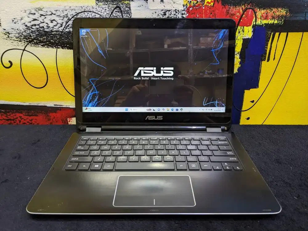 Laptop Asus TP 30 1UA Intel core i3 Gen 6 8/128 slim touch siap pakai