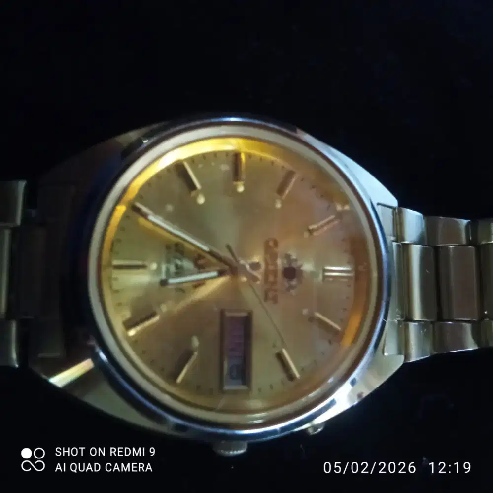 Bismillaah: Jual Jam tangan jadul  Orient Automatic, mulus & normal