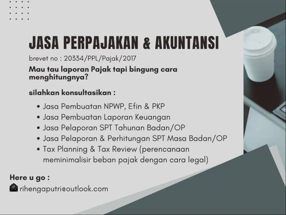 JASA PERPAJAKAN & AKUNTANSI
