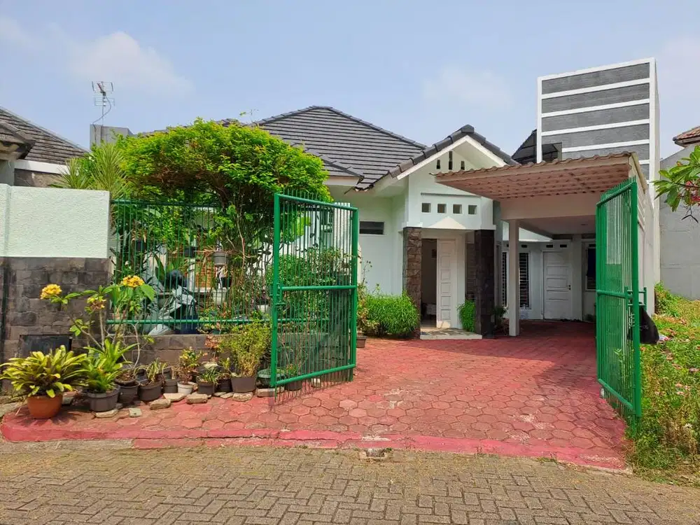 Rumah Asri, Cantik, dan Mewah di Kencana Loka