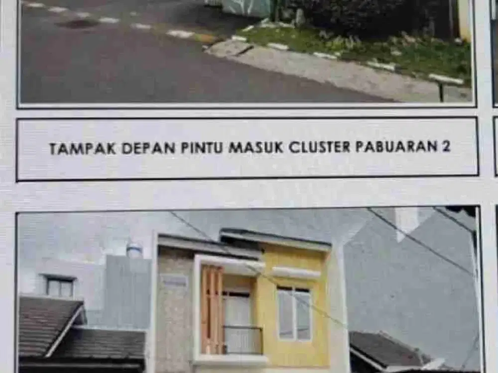 dijual rumah di cluster griya pabuaran 2, jatimurni, pondok melati, bekasi