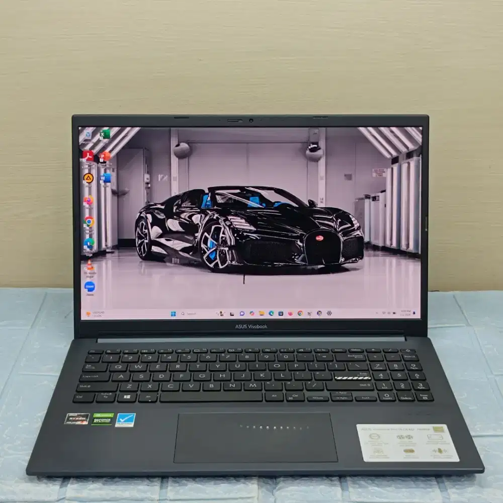 LAPTOP ASUS VIVOBOOK M3500QC AMD RYZEN 9 5900HX RAM 16 GB SSD 512 GB