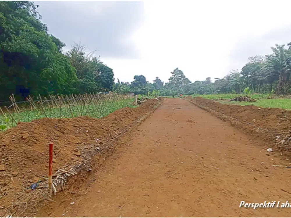 Kavling Murah, 10 Menit ke Stasiun Jatake, Hanya 1 Jt-an SHM