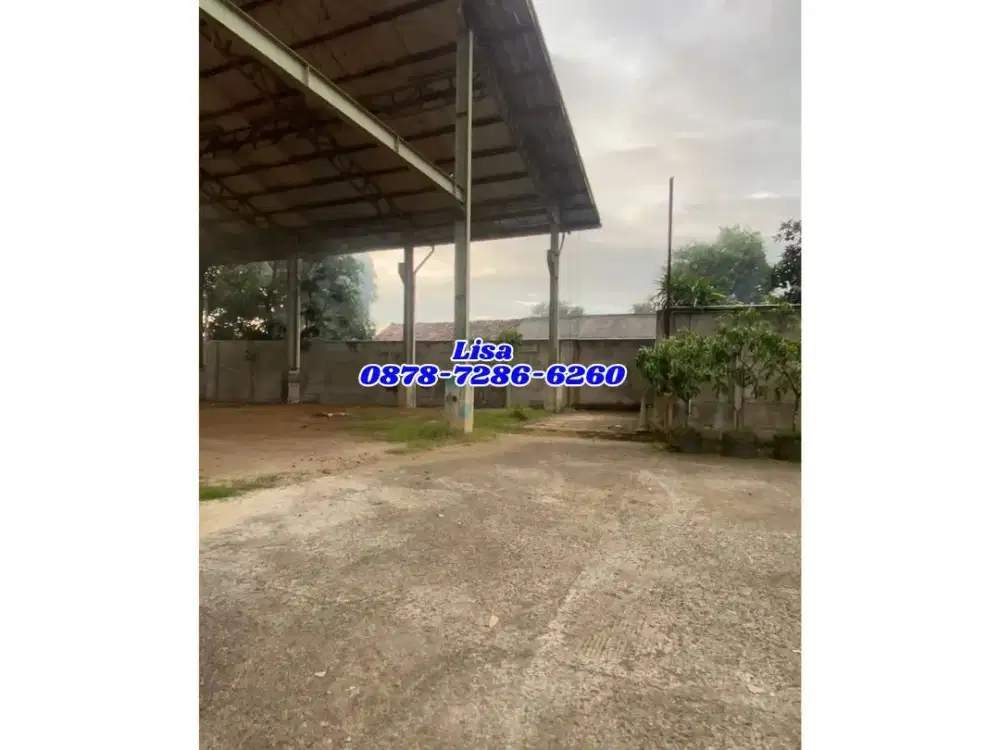 DISEWA MURAH HANYA 300 JUTA  TANAH GUDANG POOL LEGOK 1104m