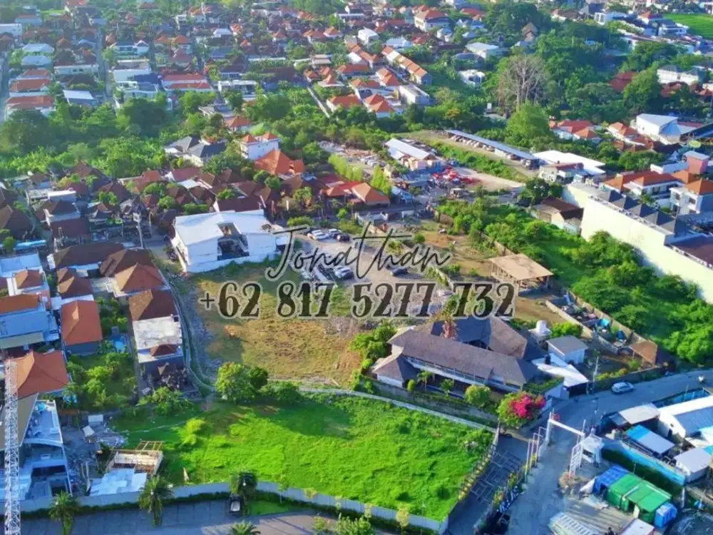 Dijual Tanah Raya Zona Campuran di Batu Bolong Canggu Bali - LSADT