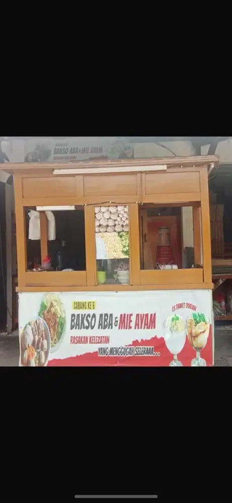 Gerobak Bakso Dan Mie Ayam