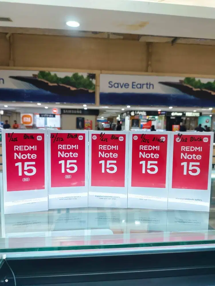 REDMI NOTE 15 SERIES 8/128 DAN 8/256