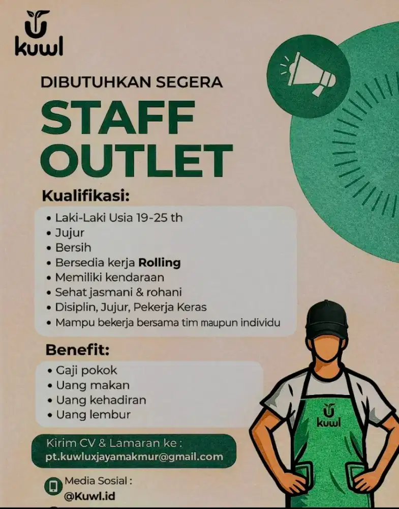 Lowongan Jaga Outlet