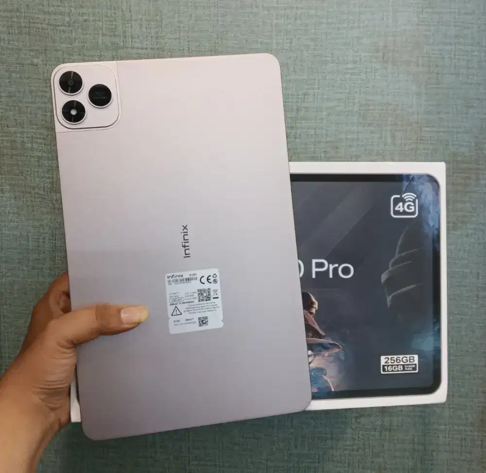 Infinix Xpad 20 Pro 8/256 12 inch 4G LTE Mulus Lengkap Fullset Nominus