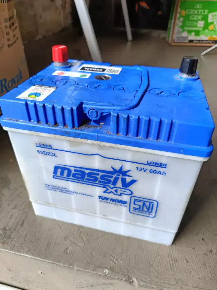 Aki Bekas Rasa Baru 55D23L  60Ah