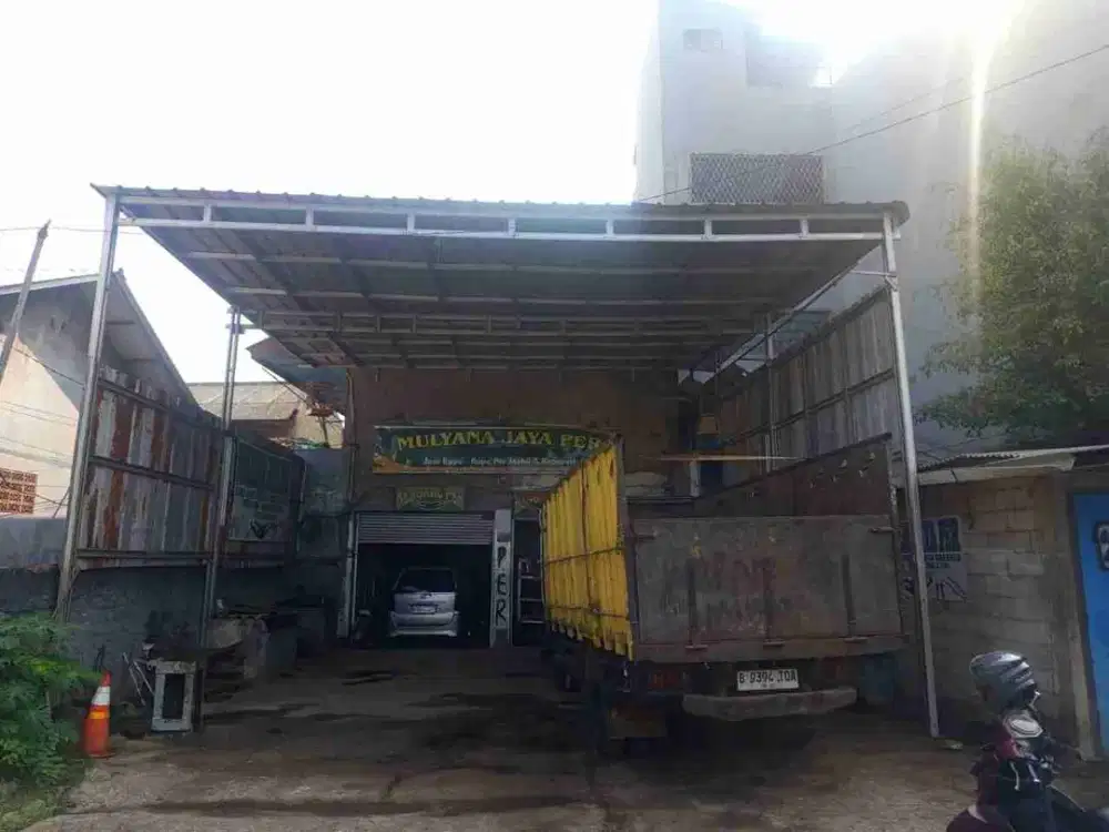 disewakan Lahan Luas 330m2 cocok untuk gudang, bengkel, atau workshop di Pondok Ungu, Kota Bekasi