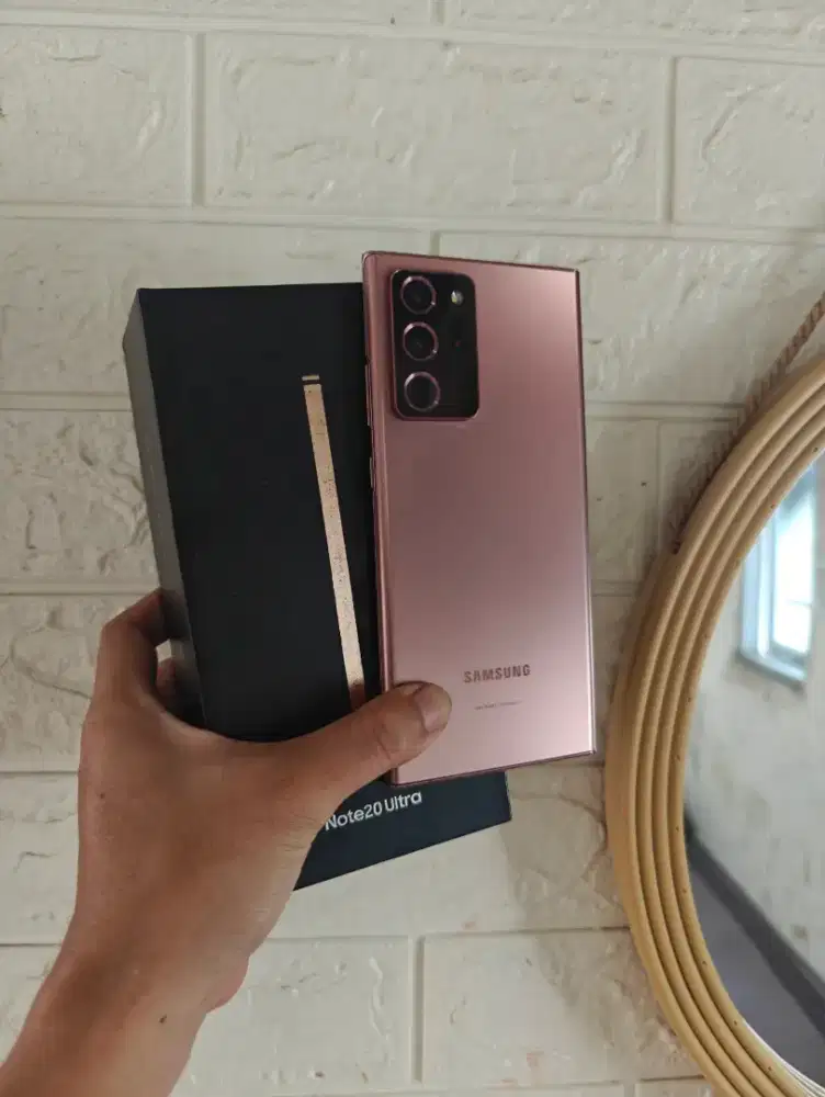 JUAL MURAH SAMSUNG NOTE 20 ULTRA 8/256GB RESMI SEIN (-garis saja)