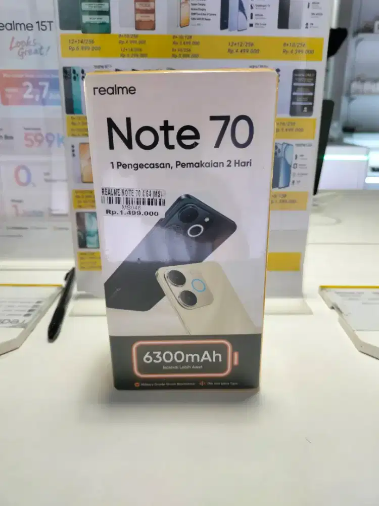 Realme note 70 Ram 4/64 ATLANTIS DAHSYAT
