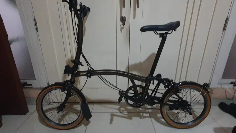 Brompton M6L Raw Lacquer titanium black edition 2018