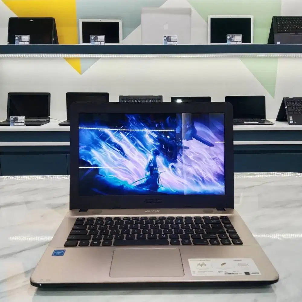 Laptop Editing Free Tas Mouse ASUS RAM 4GB HDD 1TB 14 Inch Siap Pakai