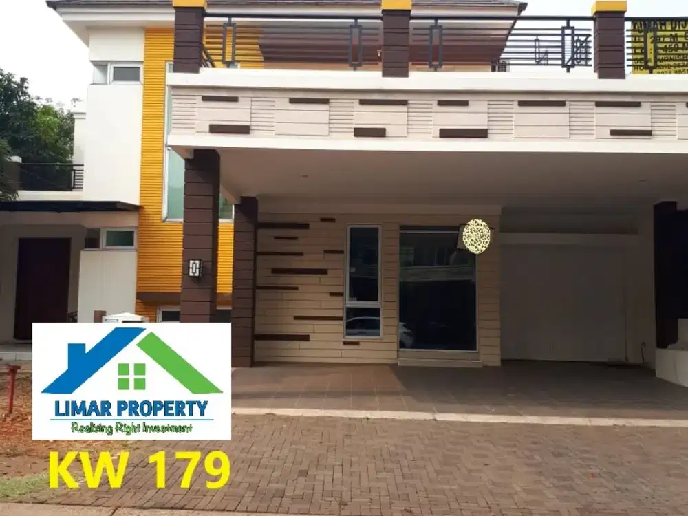 Rumah Luas dan Strategis Siap Huni Harga Nego di Kota Wisata Cibubur