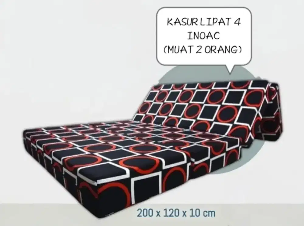 Kasur lipat 4 inoac