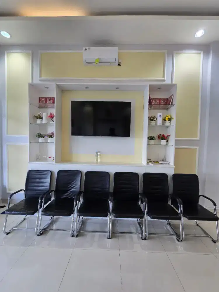 Kursi kantor / kursi kerja 6 pcs