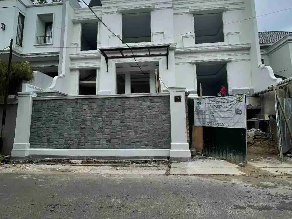 Dijual Rumah Mewah Kebayoran Baru Brand New American Classic