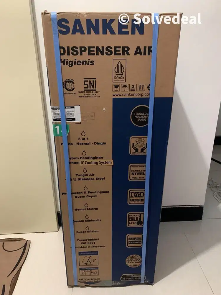 Dispenser Sanken Standing Dispenser HWD-775IC Baru | Garansi Resmi