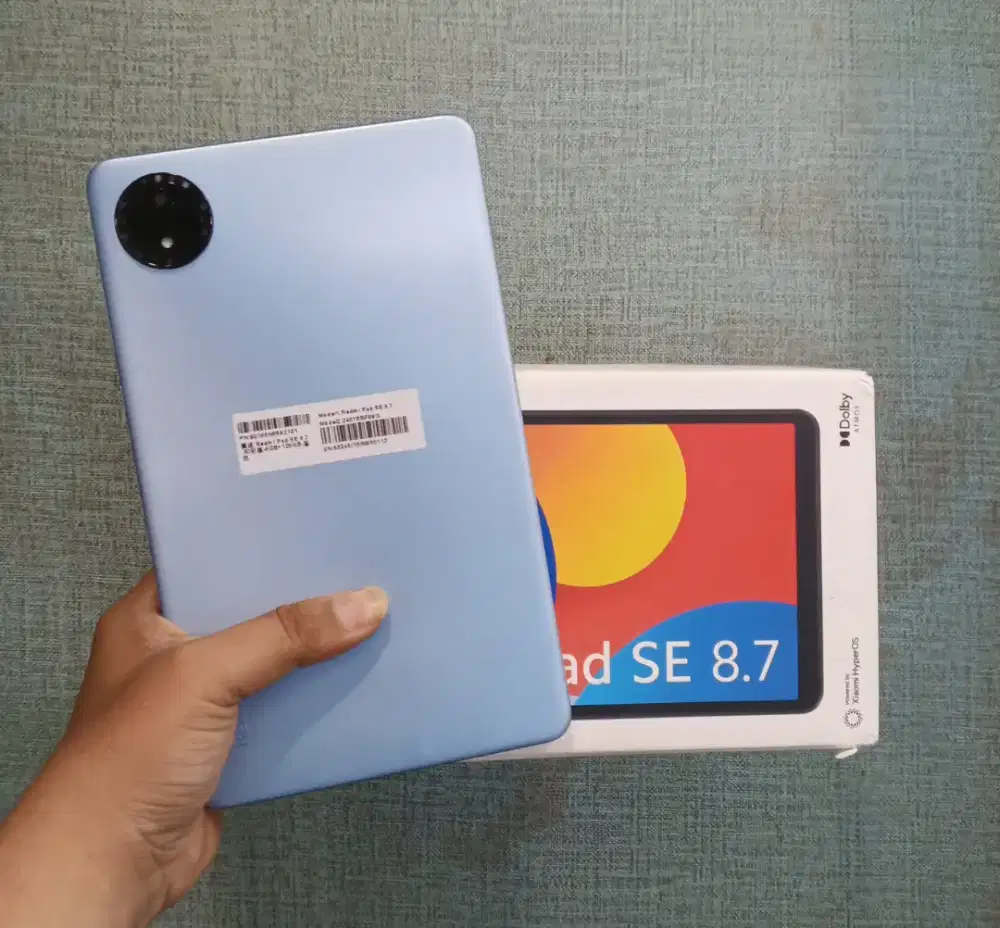 Redmi Pad SE 4/128 8,7 inch Wifi Only Original Lengkap Fullset Mulus