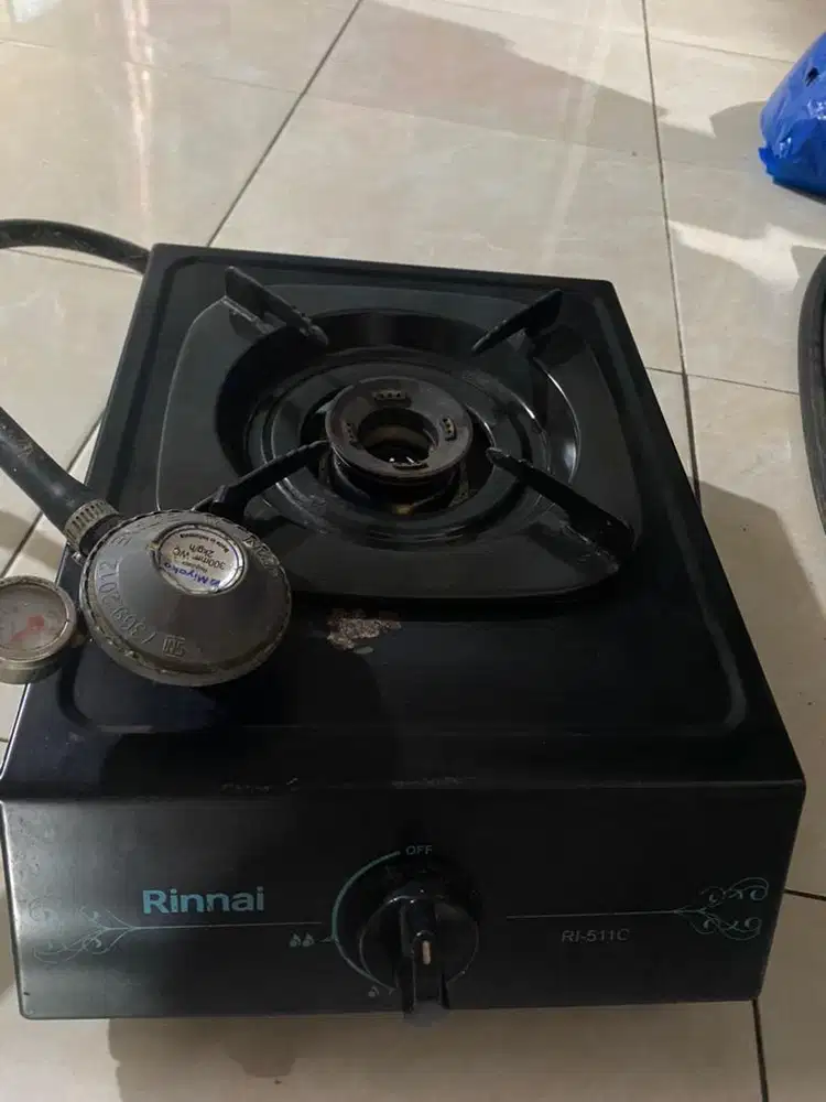 KOMPOR RINAI + SElang Regulator Siap pakai