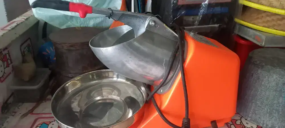 Mesin serat es kondisi bagus sekali