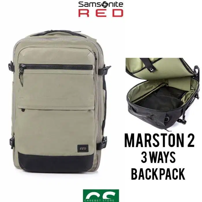 Backpack Samsonite Red Marston 3Ways