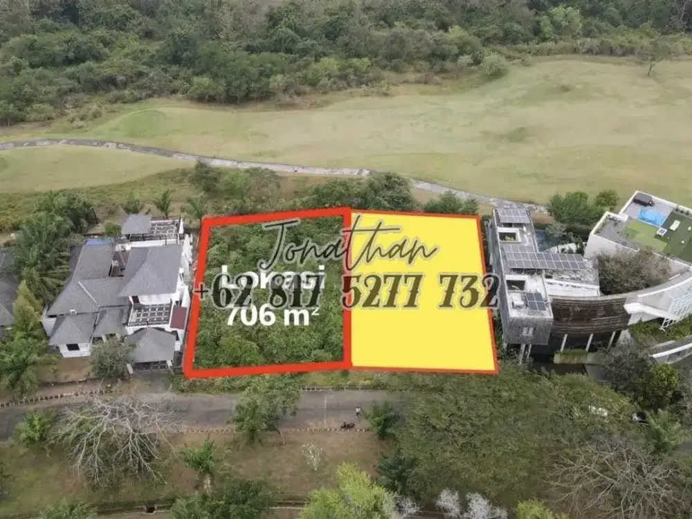 Dijual Tanah Ocean dan Golf View Zona Wisata di Pecatu Indah Resort Bali - LSADT